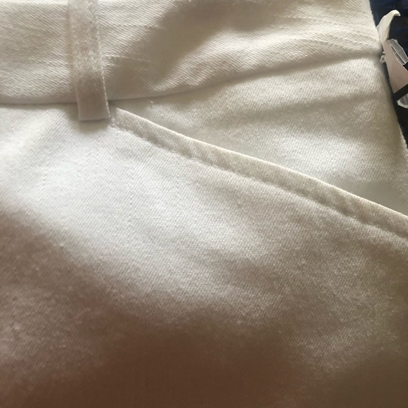 New With tag White Straight Legs pants Size 10 Petite - Picture 6 of 9